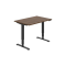Pracovný stôl RUN, PO, 3S, 120x64,5-130,5x80 cm, orech/čierna