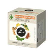 Čaj LEROS bylinný Natur Imunita lipa & zázvor HB 10 x 2 g