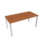 Pracovný stôl Uni, 160x75,5x80 cm, čerešňa/sivá