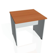 Rokovací stôl Gate, 80x75,5x80 cm, čerešňa/sivá