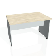 Rokovací stôl Gate, 120x75,5x80 cm, agát/sivá