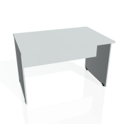 Rokovací stôl Gate, 120x75,5x80 cm, sivá/sivá