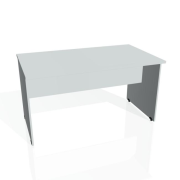 Rokovací stôl Gate, 140x75,5x80 cm, sivá/sivá