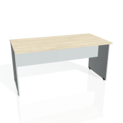 Rokovací stôl Gate, 160x75,5x80 cm, agát/sivá