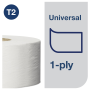 Toaletný papier 1-vrstv. TORK Mini Jumbo 18,8 cm, návin 240 m, sivý T2 (12 ks)