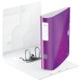Zakladač pákový Leitz 180° Active WOW 8,2cm purpurový