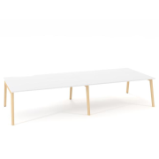 Pracovné stoly Bench ALFA ROOT 360x160cm, biely