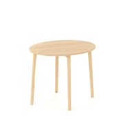 Rokovací stôl ROOT okrúhly, d=90/v=74,2cm, dub