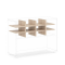 Priehradka do niky BASIC, otvorená, 96,2x35,3x32,7cm, agát svetlý