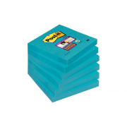 Bločky Post-it Super Sticky - Mediteránska modrá 76x76mm