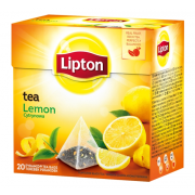 Čaj Lipton čierny Citrón pyramídy 34g
