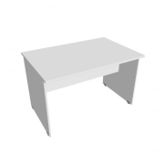 Rokovací stôl Gate, 120x75,5x80 cm, biely/biely