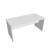 Rokovací stôl Gate, 160x75,5x80 cm, biely/biela