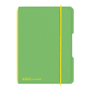 Zošit my.book Flex zelený A6 40 listov štvorčekový PP